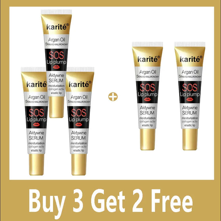 Moroccan Argan Oil Lip Plumping Essence - Moisturizing and Nourishing Lip Balm, Suitable for All Skin Types, Natural Makeup