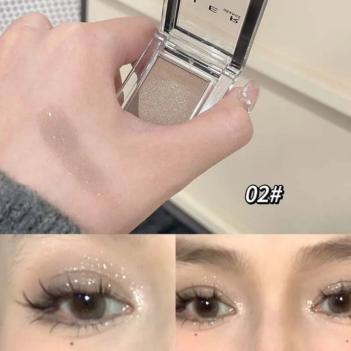 Herorange Glitter Single Eyeshadow No Fallout Diamond Sparkle Multi Use Inner Corner under Eye Fairy Makeup