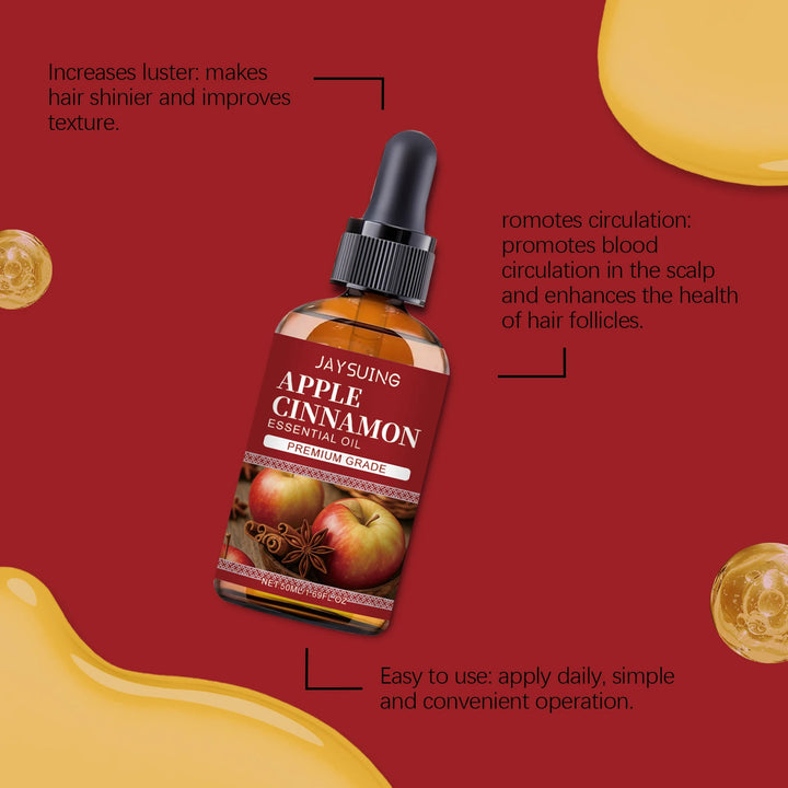 Moisturizing Essential Oil Natural Organic Apple Cinnamomum Cassia Oil for Face Hair Nail Vitamin E Skin Hydrating Multi-use Oil