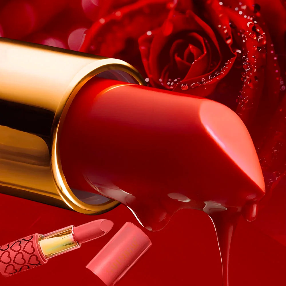 6 Colors Lipstick Set Matte & Glitter Velvet, Waterproof Long-Lasting, Easy Apply, Unisex Gift for Daily, Party, Xmas, Halloween