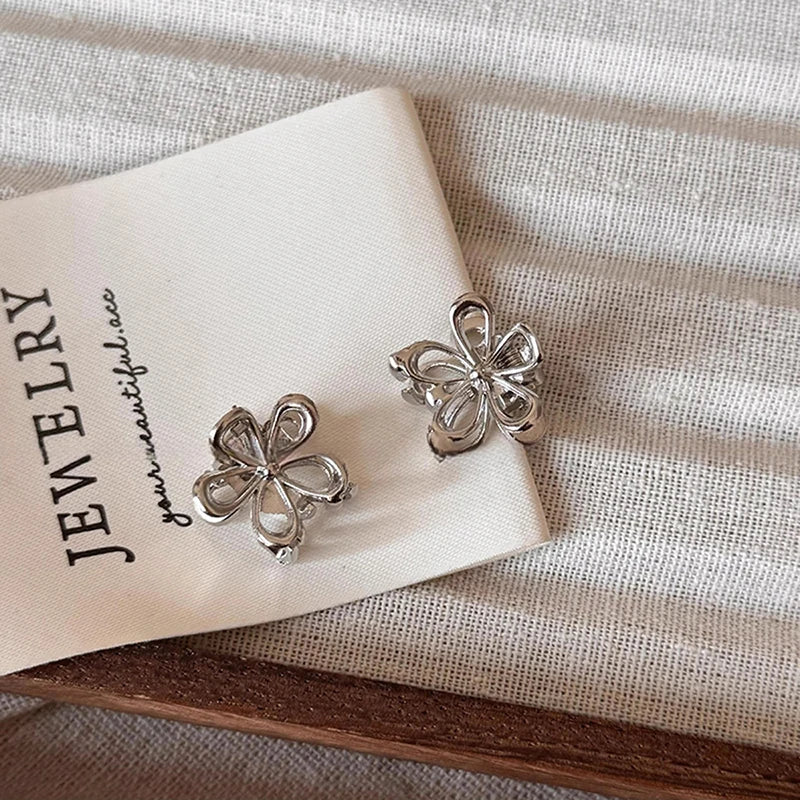 6-20pcs Mini Metal Hair Claw Clip Gold Silver Flower Butterfly Small Shark Clips Ins Korean Headwear For Women Hair Accessories