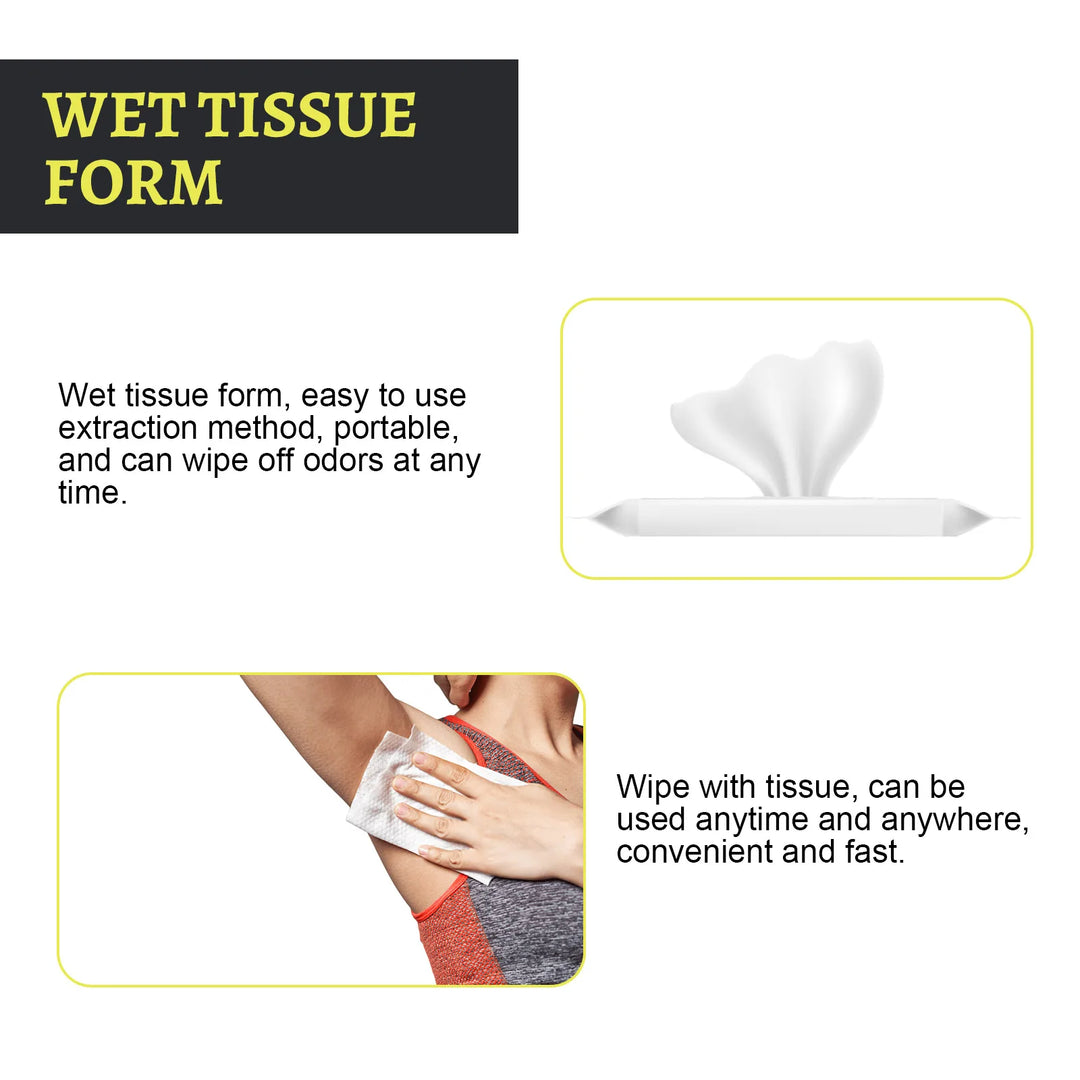 Odor-Removing Wipes for Sports Sweat – Gentle Cleansing Body Wipes to Eliminate Odors and Leave a Fresh Scent