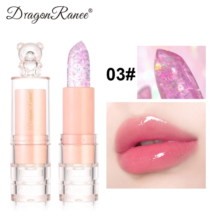 Lipstick That Is Moisturizing, Non-Sticky, Long-Lasting, Hydrating, and Color-Changing with a Fine Shimmer, Waterproof, and Non-Transferable