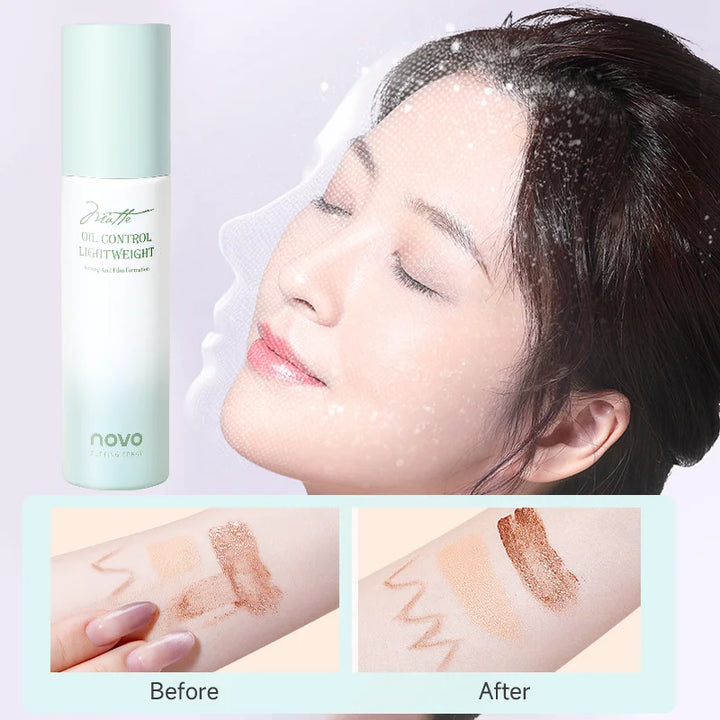 Long-Lasting Makeup Setting Spray-Hyaluronic Acid Niacinamide, Moisturizing, Oil Control, Waterproof & Sweat-Resistant, Smudge