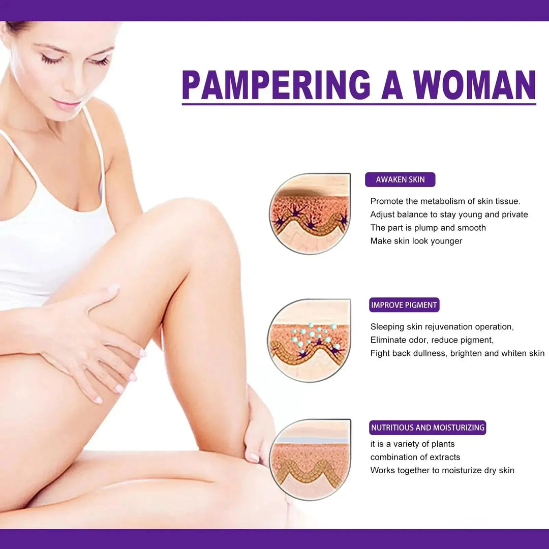 Women Lips Private Part Pink Underarm Intimate Whitening Dark Nipple Anal Bleaching Cream Skin Body Cream Body Whitening