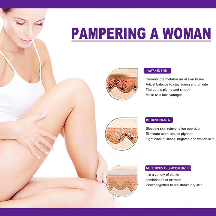 Women Lips Private Part Pink Underarm Intimate Whitening Dark Nipple Anal Bleaching Cream Skin Body Cream Body Whitening