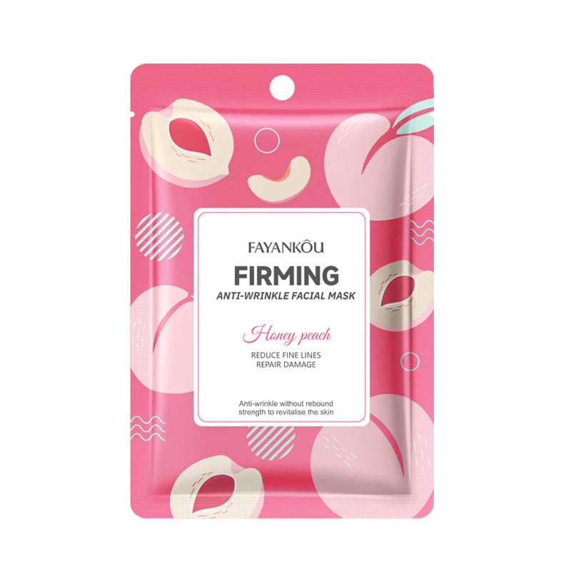 10pcs FAYANKOU Fruits Facial Masks Moisturizing Whitenting Hydrating Anti-Aging Face Mask Sheet Masks Beauty Facial Skin Care