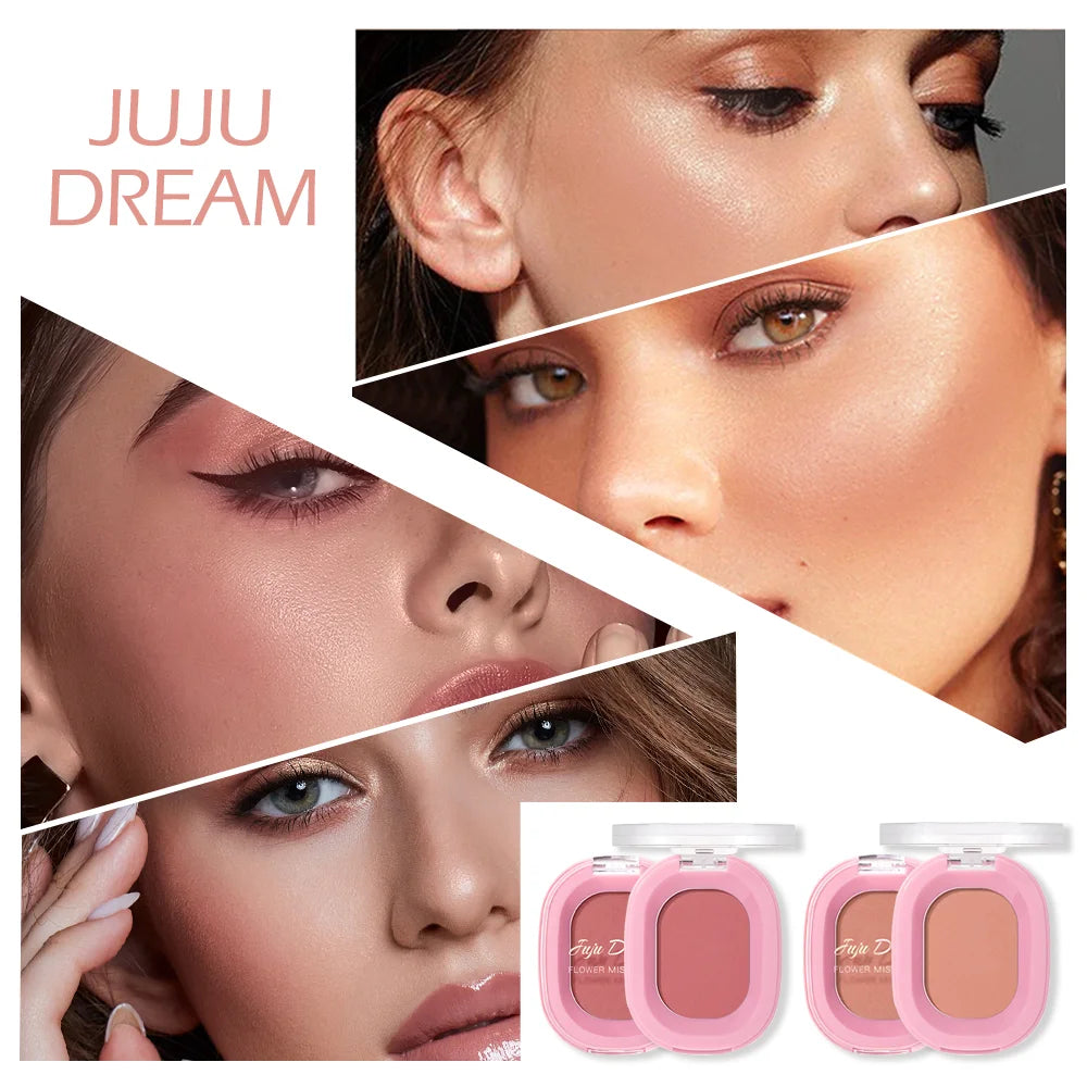 2 in 1 Lip & Cheek Cream Blush, Soft Cream Texture Blends Easily, Natural Glow Makeup for Lips and Cheeks, Eye & CheekPalette