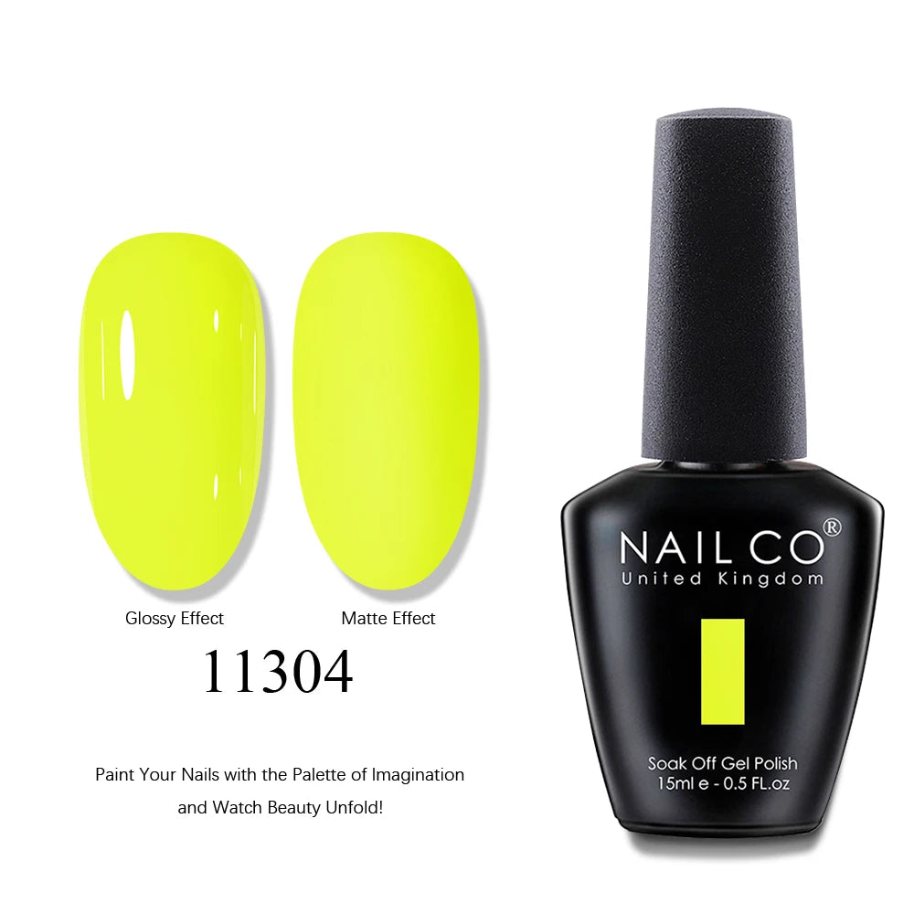 NAILCO Top Coat Base Coat Magic Remover Lacquer UV Color Gel Nail Polish Esmalte Soak Off Semi Permanente Vernis Nails Art Tips