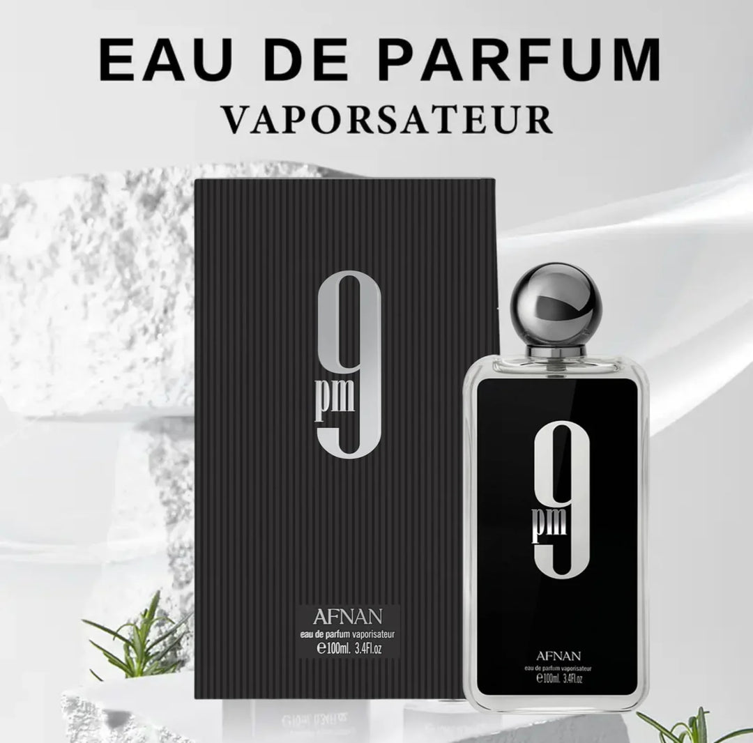 Afnan 9PM Men's cologne spray 100ml Men's cologne perfume travel clothes perfume spray high-end long-lasting perfume gift