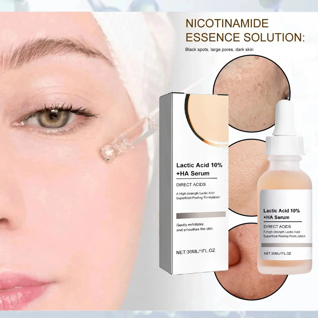 Large Pore essence Lactic Acid Facial Pore Shrinking Product Pore Firming and Smooth Korean Skin Care