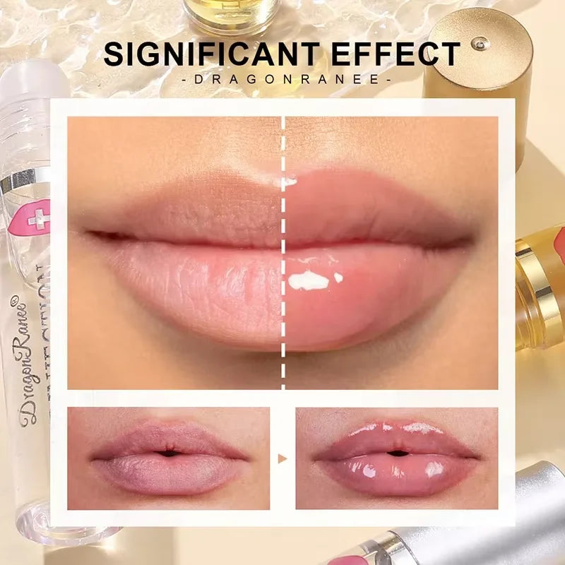 Instant Volumising Lip Plumper Oil Enhancer Lip Gloss Plumping Serum Moisturizing Anti-Wrinkle Lipstick Sexy Lip Care Makeup