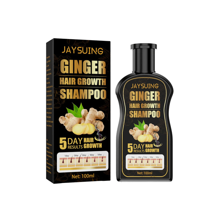 Ginger Regrowth Shampoo Anti Hair Loss Oil Control Dandruff Removal Moisturiz Nourish Scalp Repair Damaged Hair Growth Shampoo