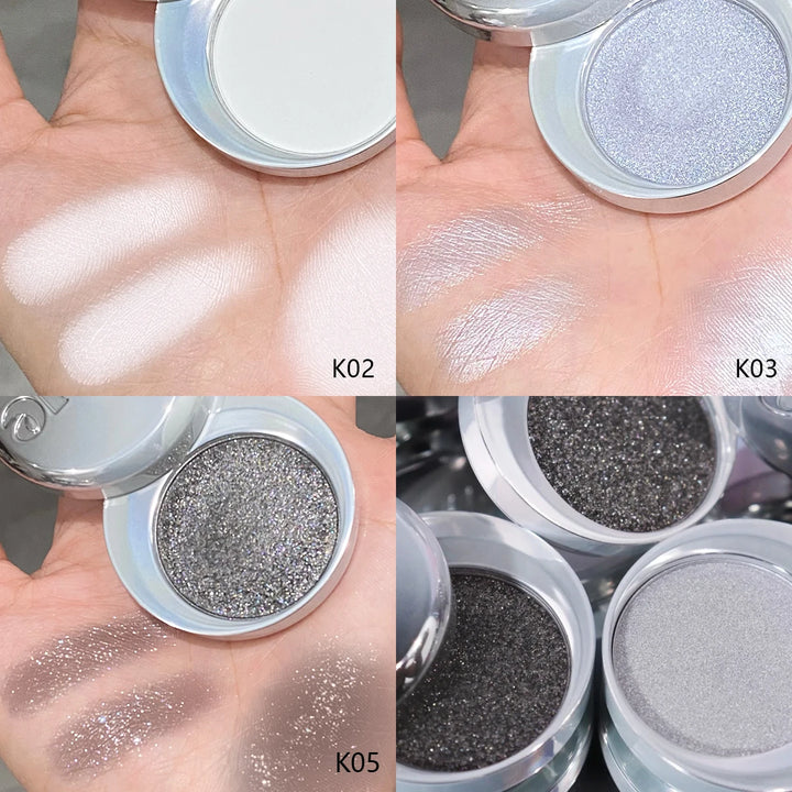 Uhue Single Eyeshadow K Series,Fine Powder,Smooth & Skin-Fit,Subtle Shimmer,Eye Brightening,Matte Finish,Daily Makeup,Glamour