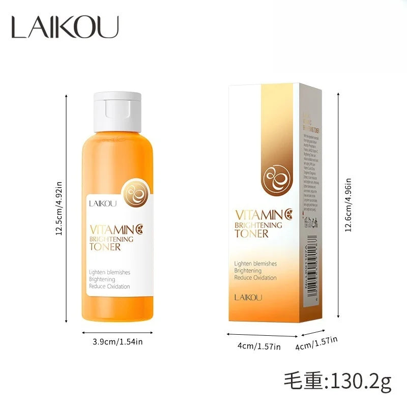 Vitamin C Toner 100ml Korean Brightening Skincare Hydrating Antioxidant Face Moisturizer For Glowing Skin Treatment