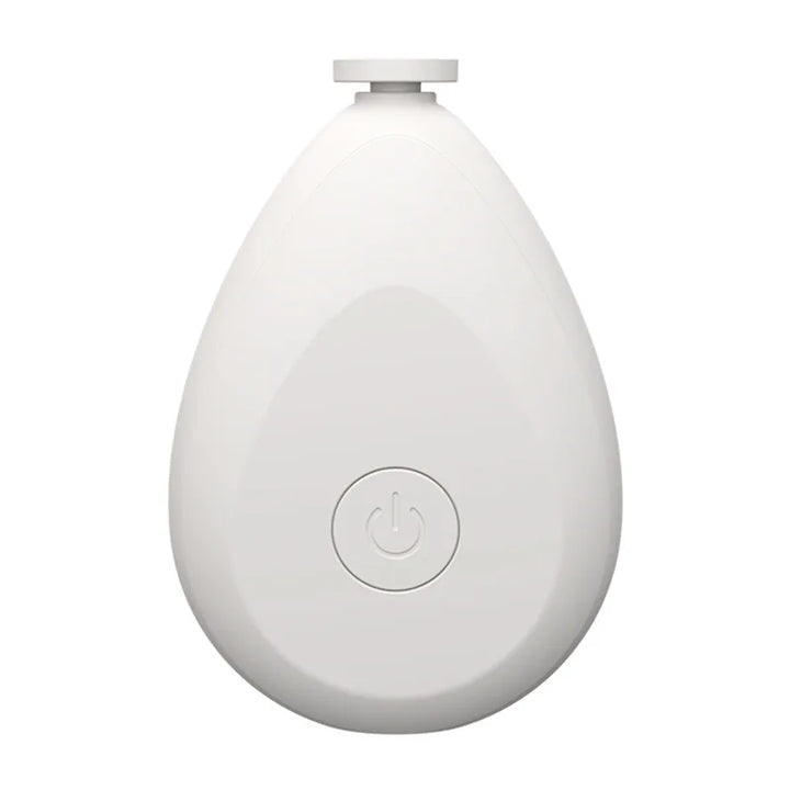 Newborn electric nail file + scissor set, safe round tip, anti-scratch, portable recharge, must.