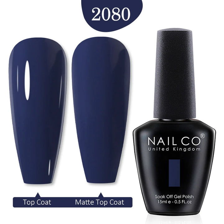 NAILCO Red Colors Series 15ML Nail Gel Polish Nail Supplies Semi Permanent For Nail Art Manicure Soak Off LED UV Hybrid Varnish