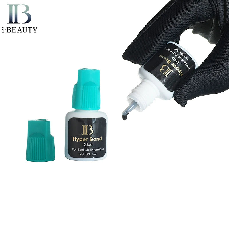 Original IB Lash Glue SUPER PLUS/HYPER BOND/MASTER I-Beauty Eyelash Extension Adhesive Long Lasting Fast Dry Korean Glue