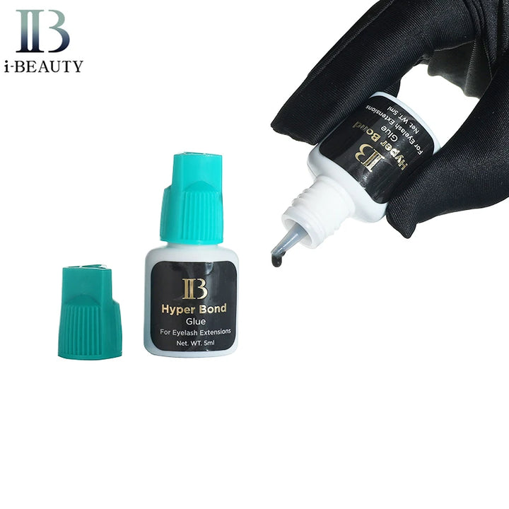 Original IB Lash Glue SUPER PLUS/HYPER BOND/MASTER I-Beauty Eyelash Extension Adhesive Long Lasting Fast Dry Korean Glue
