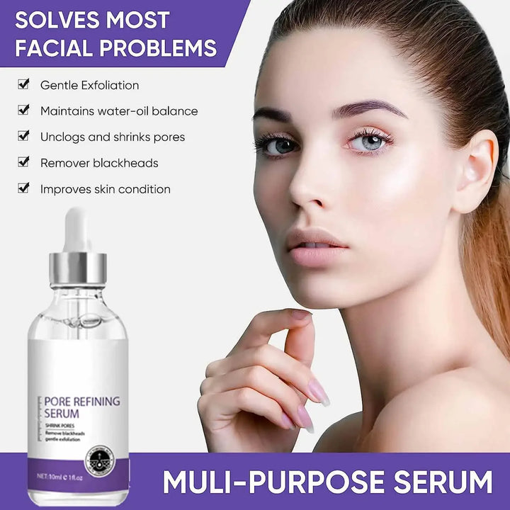 Pore Shrinking Serum Face Removing Large Pores Tightening Facial Pore Minimizing Essence Skin Care Beauty Firm skin