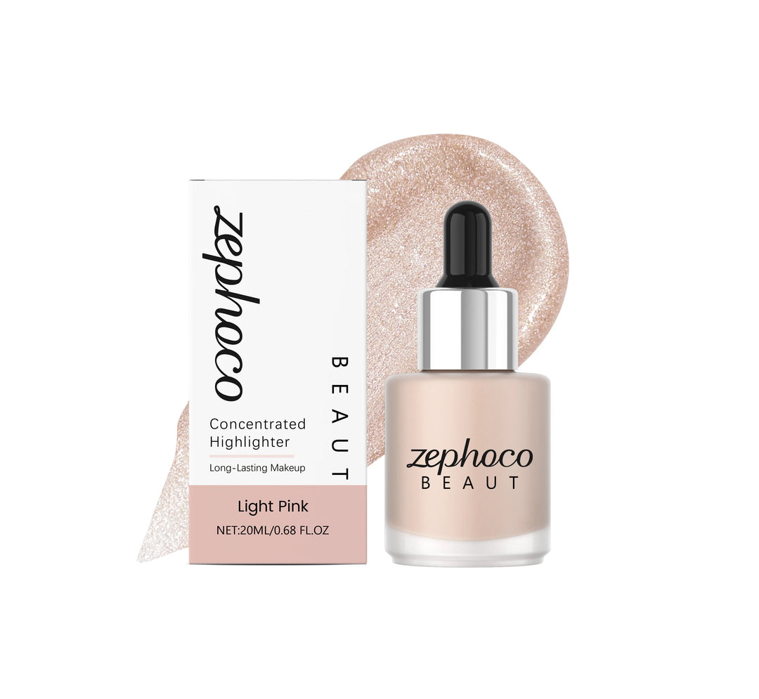 Concentrated Highlighter Liquid Enhance Skin Radiance Refined Makeup Effect Easy Application Suitable Daily Facial Makeup