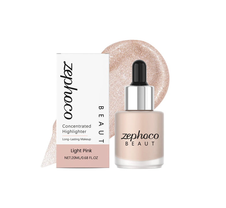 Concentrated Highlighter Liquid Enhance Skin Radiance Refined Makeup Effect Easy Application Suitable Daily Facial Makeup