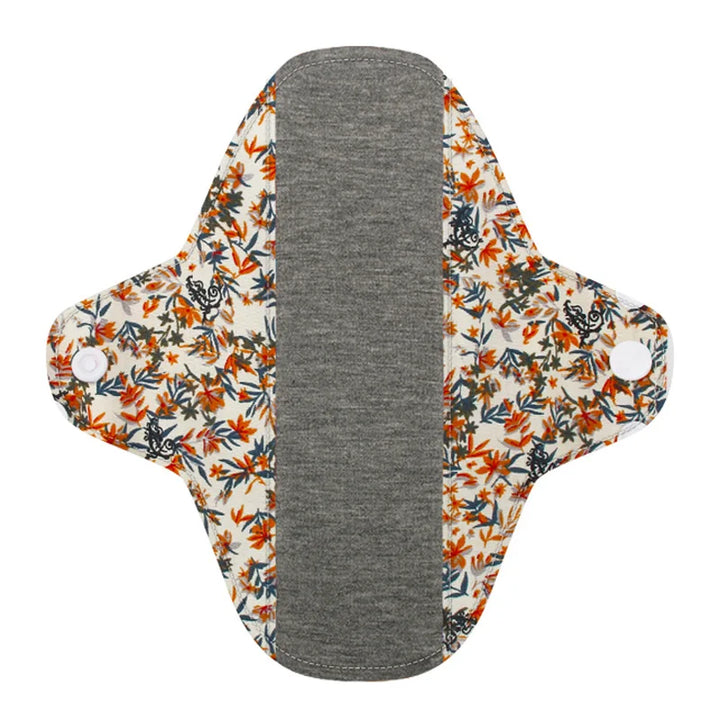 5PCS Reusable Washable Menstrual Pads Graphene Cotton Waterproof Leakproof Sanitary Pads For Women Postpartum Free Storage Bag