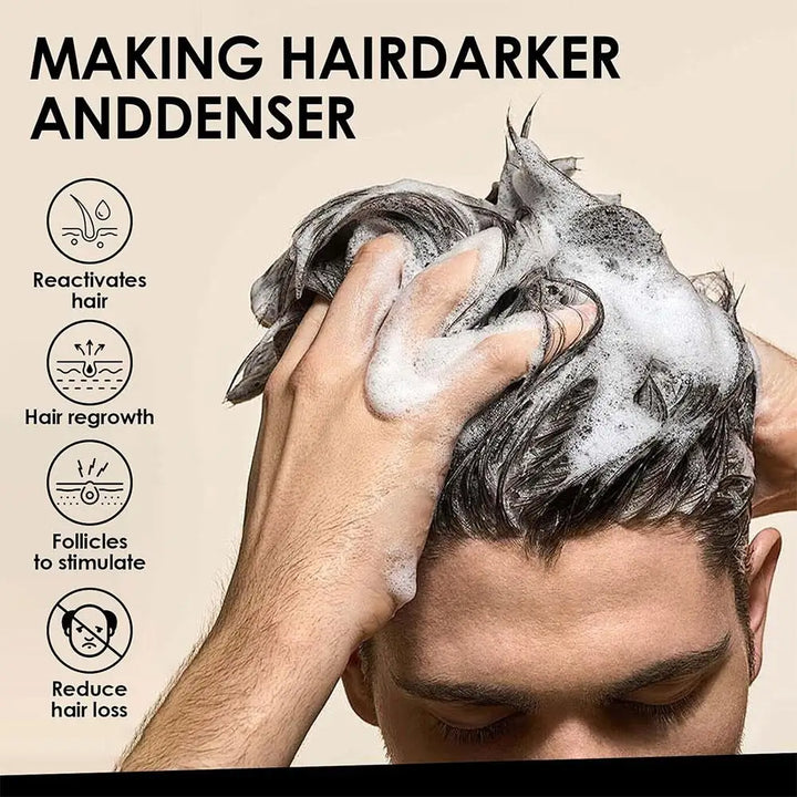 Spartan Root Activator Shampoo Anti Hair Loss Hair Regrowth Non-irritating Fluffy Nourishing Shampoo Hair Care Product