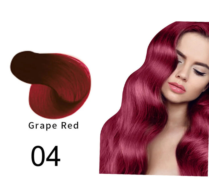 Mokeru Natural Organic Brown Hair Color Permanent Hair Coloring Shampoo Long Lasting Hair Dye Shampoo For Women Professional Dye
