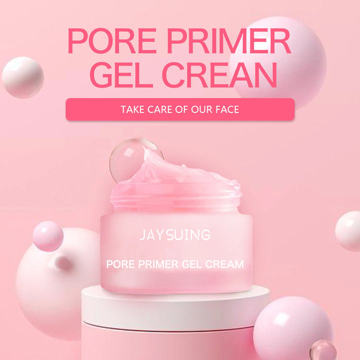 Facial Invisible Pore Primer Cream Long Lasting Base Makeup Natural Matte Oil Control Refreshing Moisturizing Face Isolation Gel