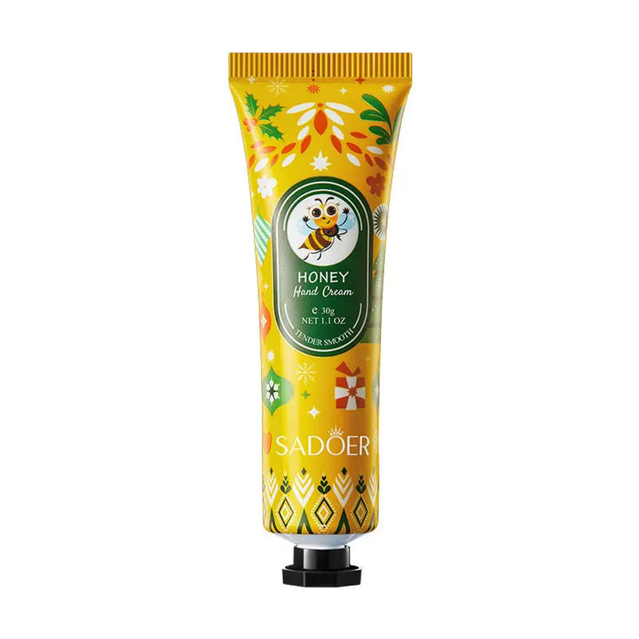 1pcs SADOER Honey Hand Cream Anti-Drying Crack Moisturizing Brightening Repairing Hand Creams for Hands Skin Care