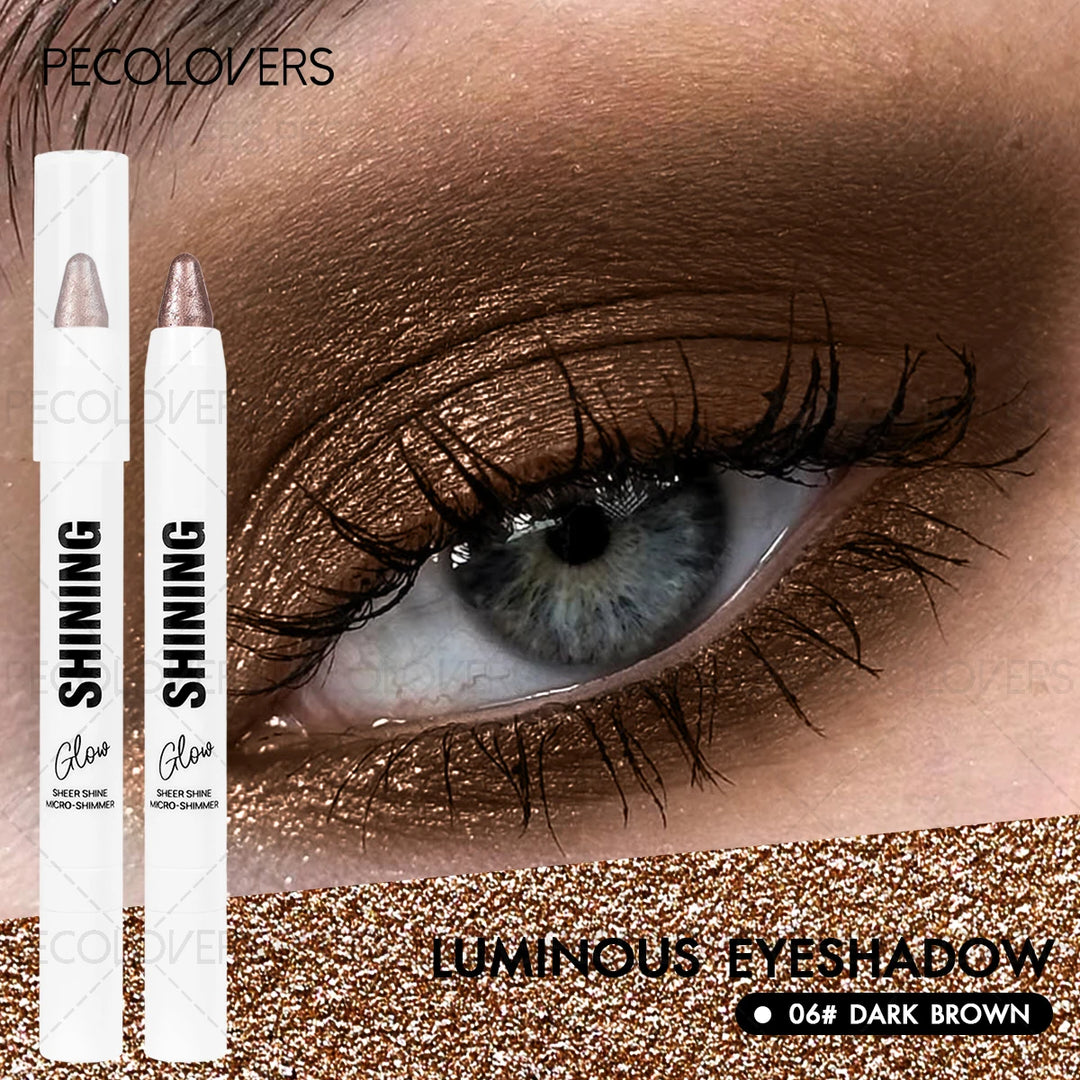 1PC Color Crease-proof Eyeshadow Stick | Light Luxury, Shimmery Finish, Ultra-creamy, Waterproof, Smooth and Easy to Apply