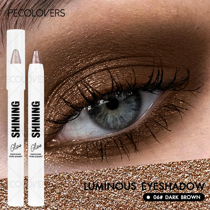 1PC Color Crease-proof Eyeshadow Stick | Light Luxury, Shimmery Finish, Ultra-creamy, Waterproof, Smooth and Easy to Apply