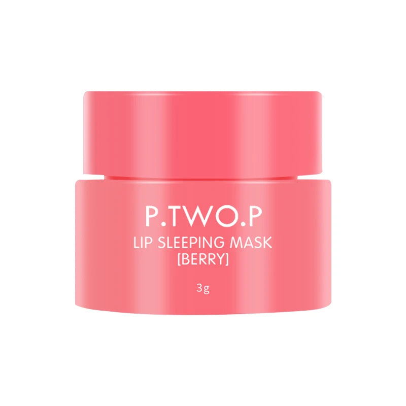 PTWOP Lip Sleep Mask Moisturizing Nourish Repair Hydrated Fade Lip Lines Anti-cracking Day And Night  Maintenance Lip Balm Care