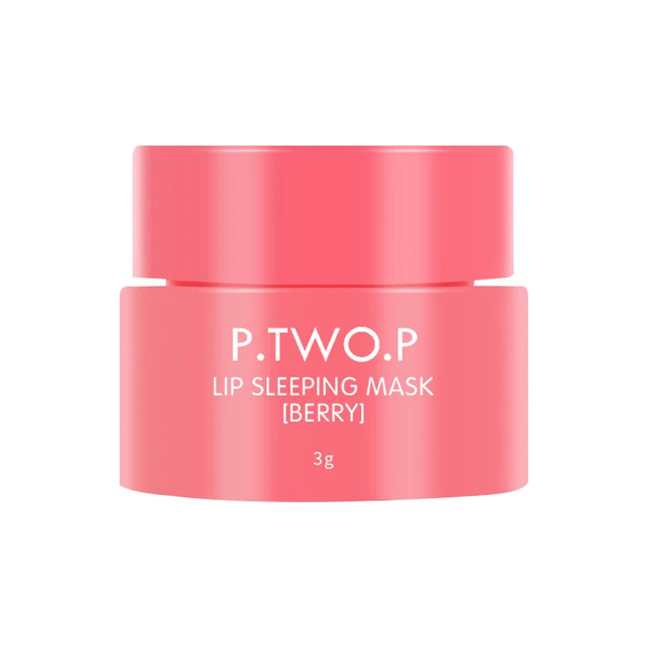 PTWOP Lip Sleep Mask Moisturizing Nourish Repair Hydrated Fade Lip Lines Anti-cracking Day And Night  Maintenance Lip Balm Care