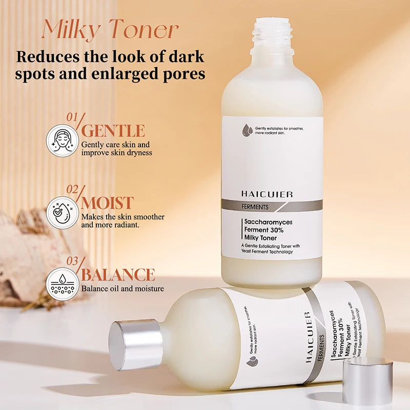 Korean Milk Yeast Fermented Toner Skin Barrier Repairing Moisturizing Brightening Revitalizing Essence Soothing Gentle Skincare