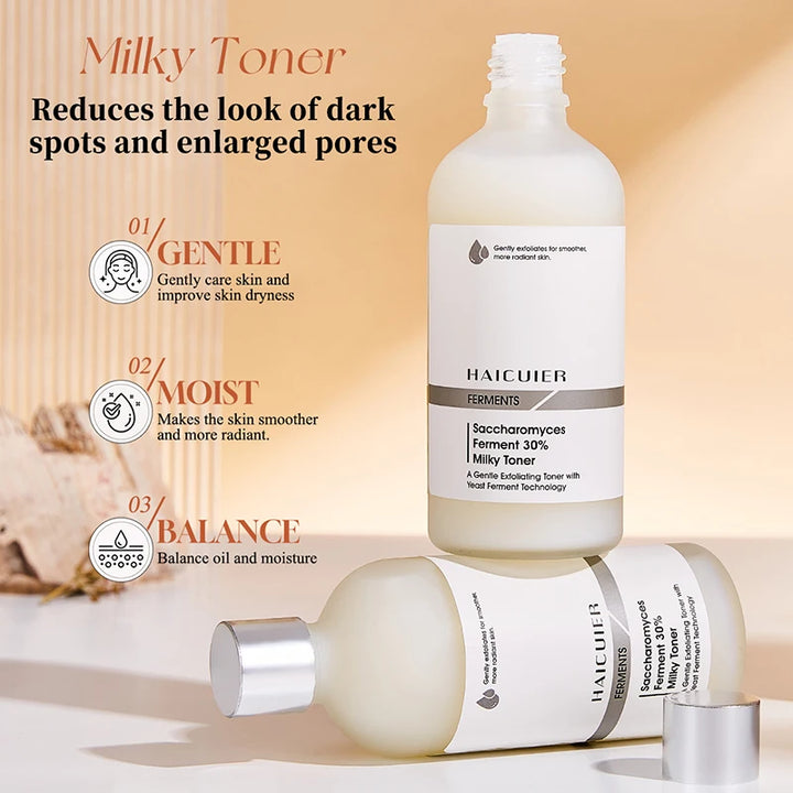 Korean Milk Yeast Fermented Toner Skin Barrier Repairing Moisturizing Brightening Revitalizing Essence Soothing Gentle Skincare