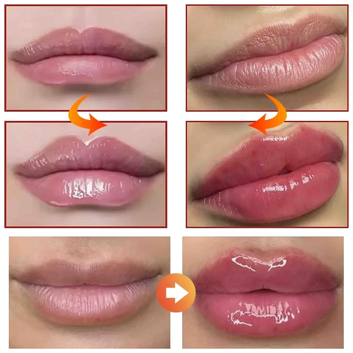 Fast Plumping Lip Balm Moisturizing Soft Lips Skin Plumper Gloss Oil Non-Sticky Daily Care Mask Beauty Makeup Cosmetics Products