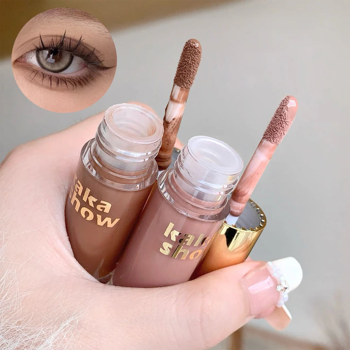 Kakashow Mist Eyeshadow Liquid Matte Pearlescent Shimmer Brightens Earth-colored  Liquid Eyeshadow, Complete Eyemakeup in 3 Min
