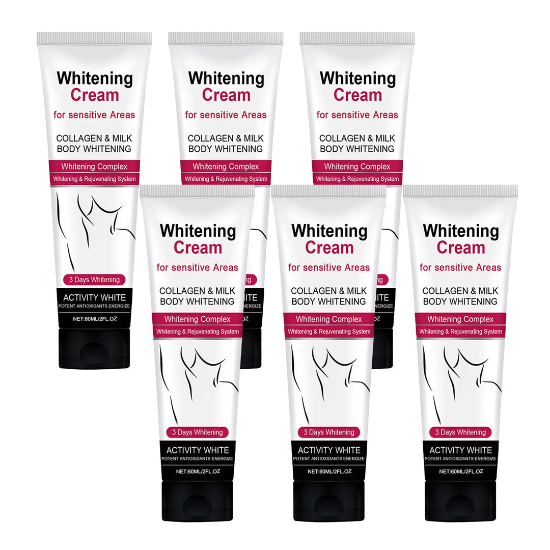 EELHOE 60ml Underarm Whitening Cream Dark Skin Improve Melanin Pigmentation Bleaching Brighten For Underarms Knees Elbows Care