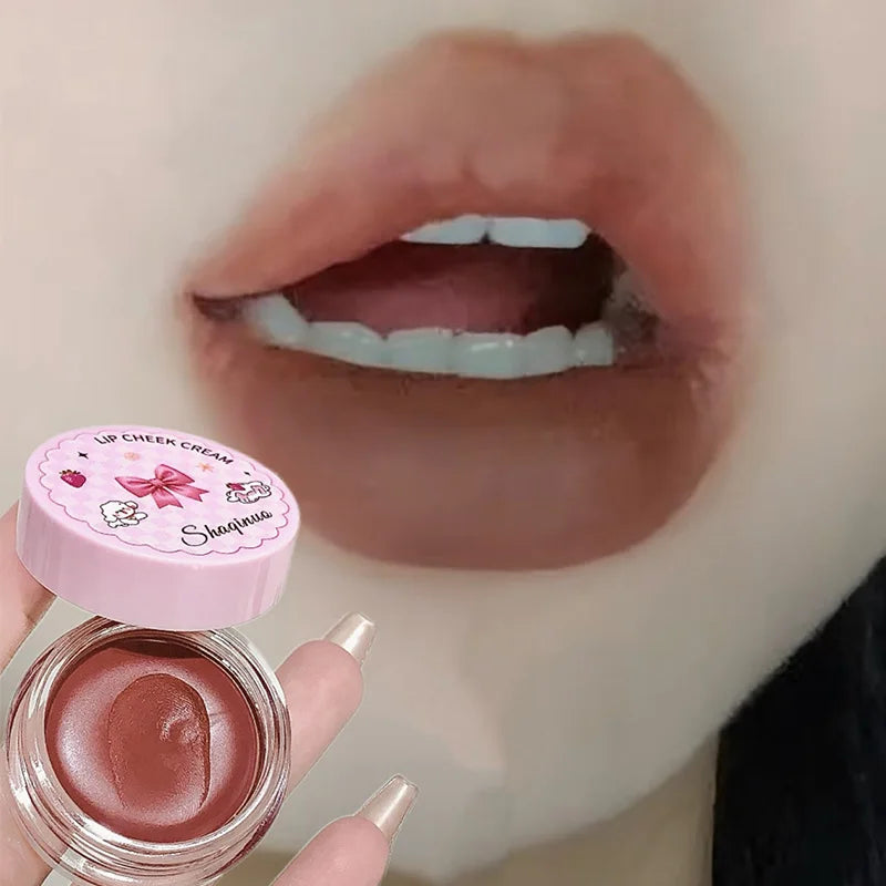 Matte Lip Mud Pot Velvet Mist Lip Glaze Waterproof Low Saturation Lip Tint Milk Orange Pink Lipstick Korean Dupe Makeup Girls