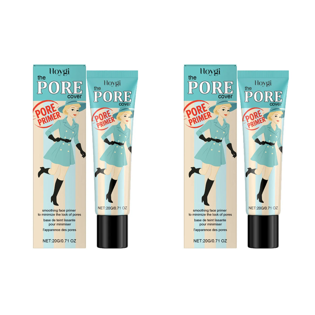 Pre-Makeup Pore Primer Invisible Pores Even Skin Tone Oil Control Smoothing Skin Moisturizing Face Primer for Flawless Makeup