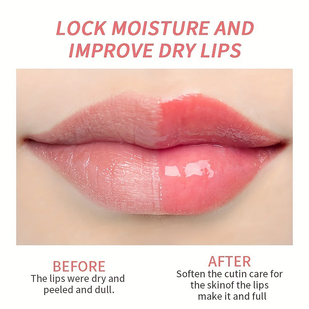 Rose Cherry Honey Peach Lipstick Moisturizing Lip Mask, Unisex Lip Oil, Nourishing Smoothing Lip Lines Lip Blam Lip Care