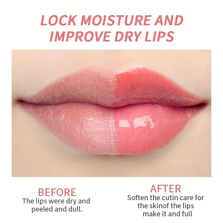 Rose Cherry Honey Peach Lipstick Moisturizing Lip Mask, Unisex Lip Oil, Nourishing Smoothing Lip Lines Lip Blam Lip Care