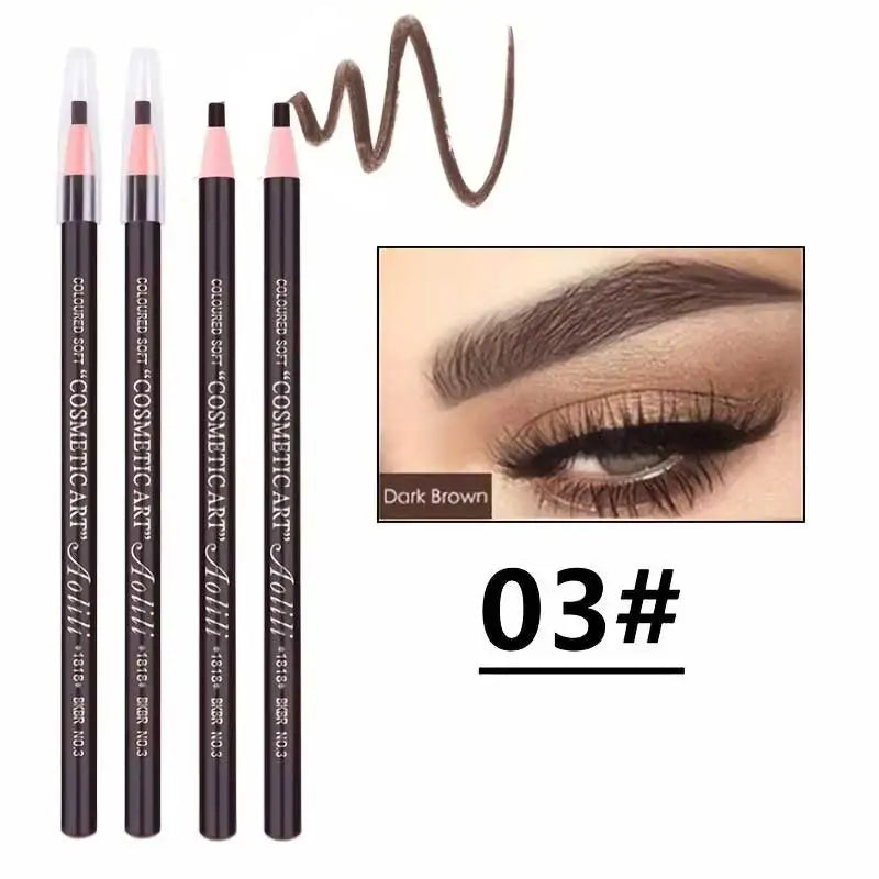 Tear Off Pull Line Eyebrow Pencil, Not Sharpen Need Eyebrow Pencil, Natural Color Rendering, Sweat Proof And Smudge Proof Eyebro