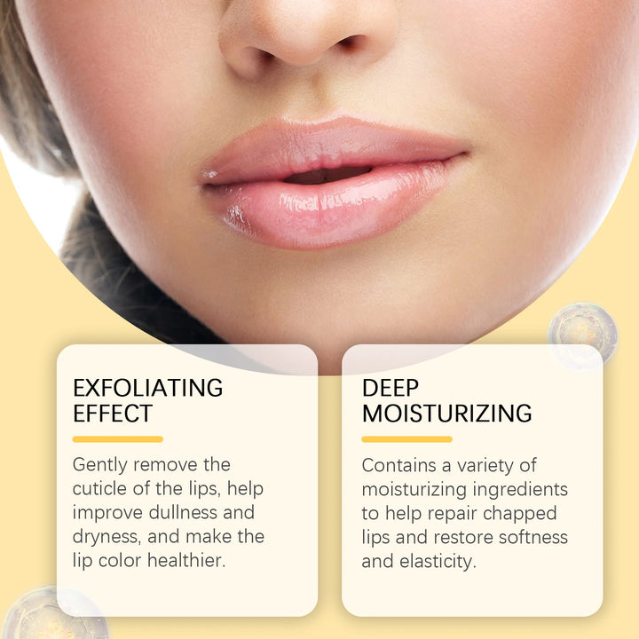 Coconut Vanilla Lip Scrub Exfoliating Even Lip Color Remove Dead Skin Repair Chapped Lip Deep Moisturizing Plump Lip Skin Care