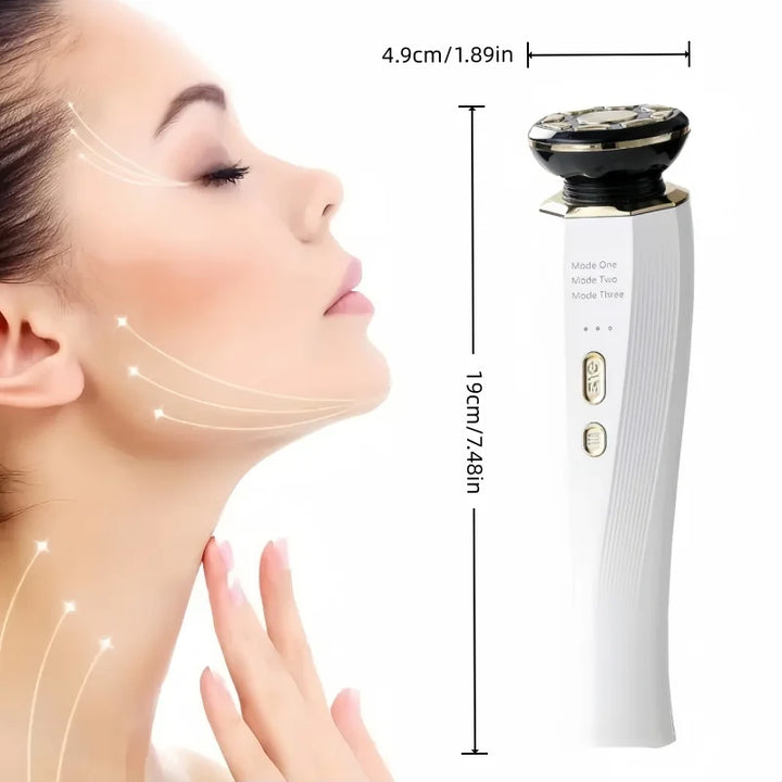 Facial and neck massage skin care auxiliary tool beauty instrument, eye massager, USB charging beauty device, New Year's gift