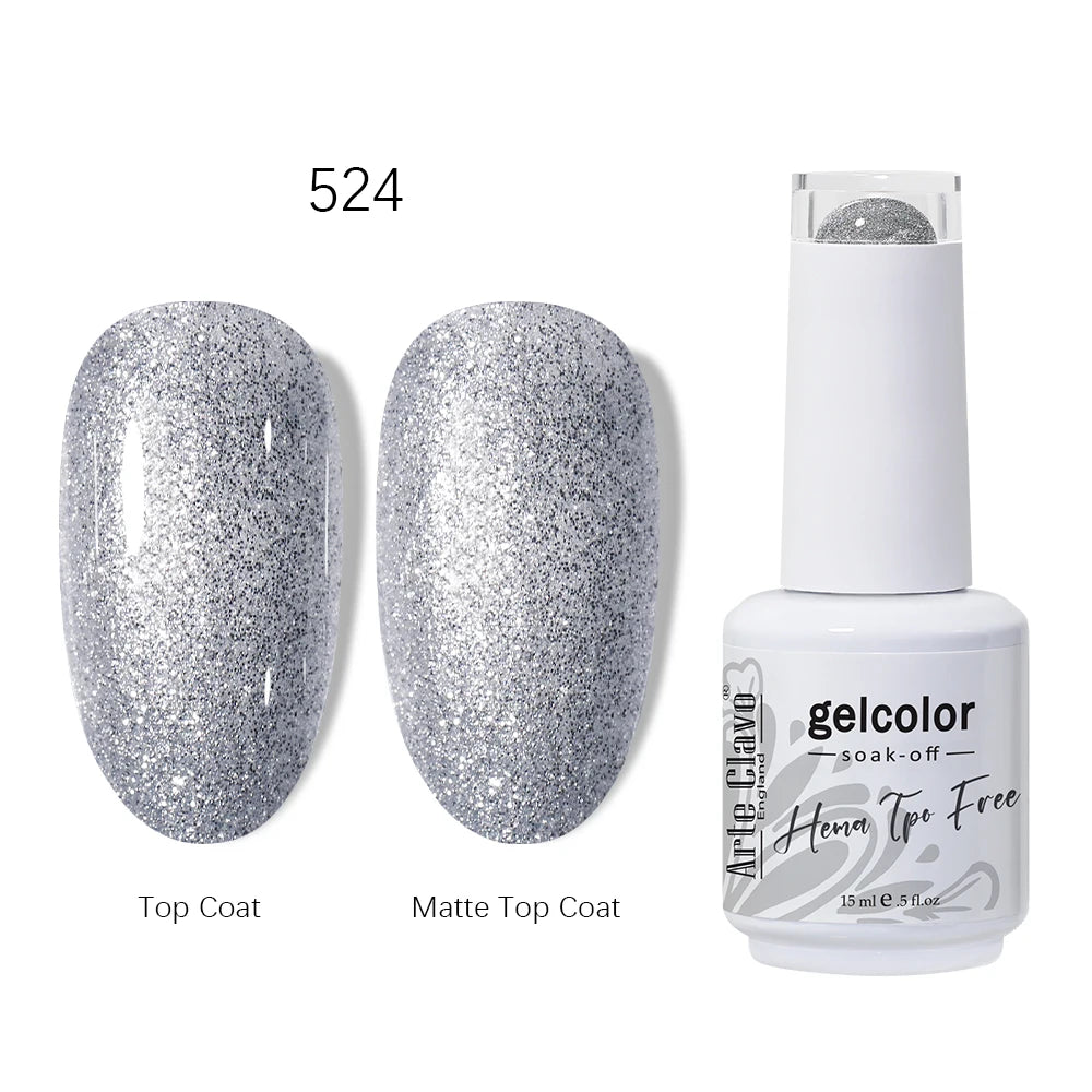 Arte Clavo 15ml HEMA TPO FREE Gel Nail Polish Pink Hybrid Nail Manicure Semi-permanent Enamels Varnish For UV LED Nails Supplies