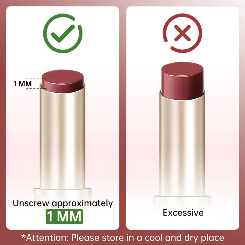 CATKIN GLOSSY LIP BALM Hydrating Lip Balm in 6 Vibrant Colors Moisturize, Protect & Soothe