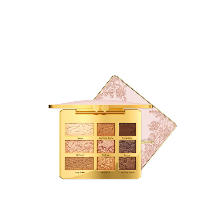 Shimmer Eyeshadow Palettes Professional Highlighter Waterproof Smudge-Proof Glitter Eye Shadow 9 Colors Makeup Eyeshadow Palette